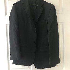 John Bartlett Statements Slim Fit Black Blazer – Men’s 40 Slim